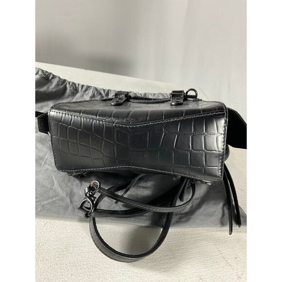 Balenciaga 'Nano' Black Leather Neo Classic Bag - Picture 4 of 5